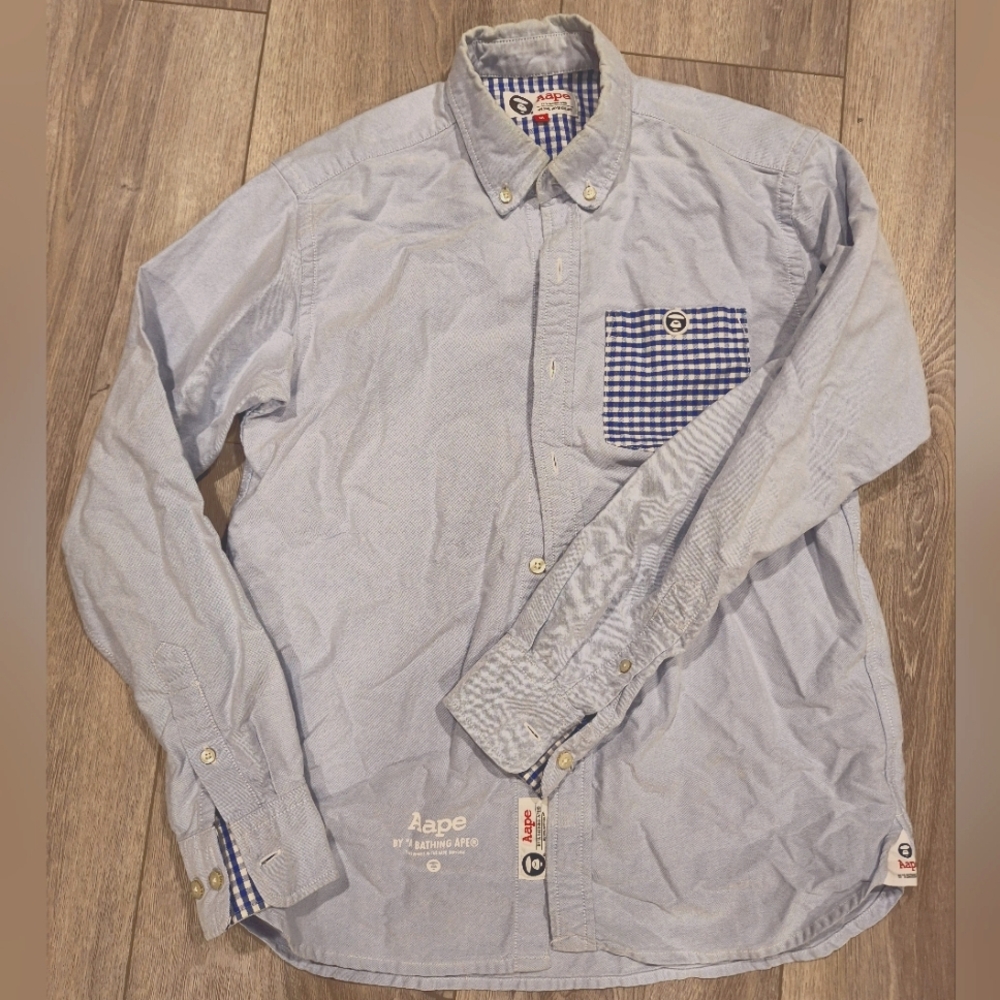 A Bathing Ape Button Down shirt